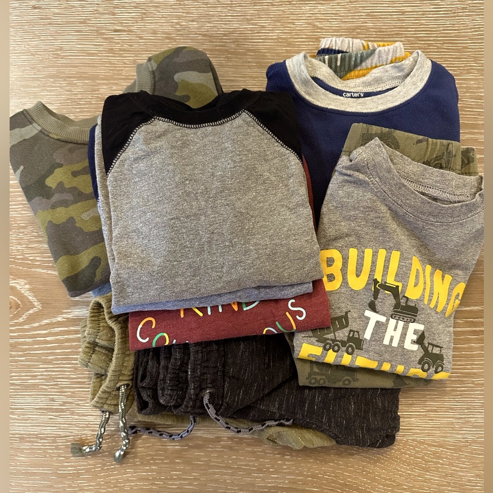 Carters and Cat & Jack Playwear Bundle (10) (Size 3T)